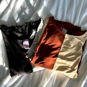 Short sleeves cotton shirt